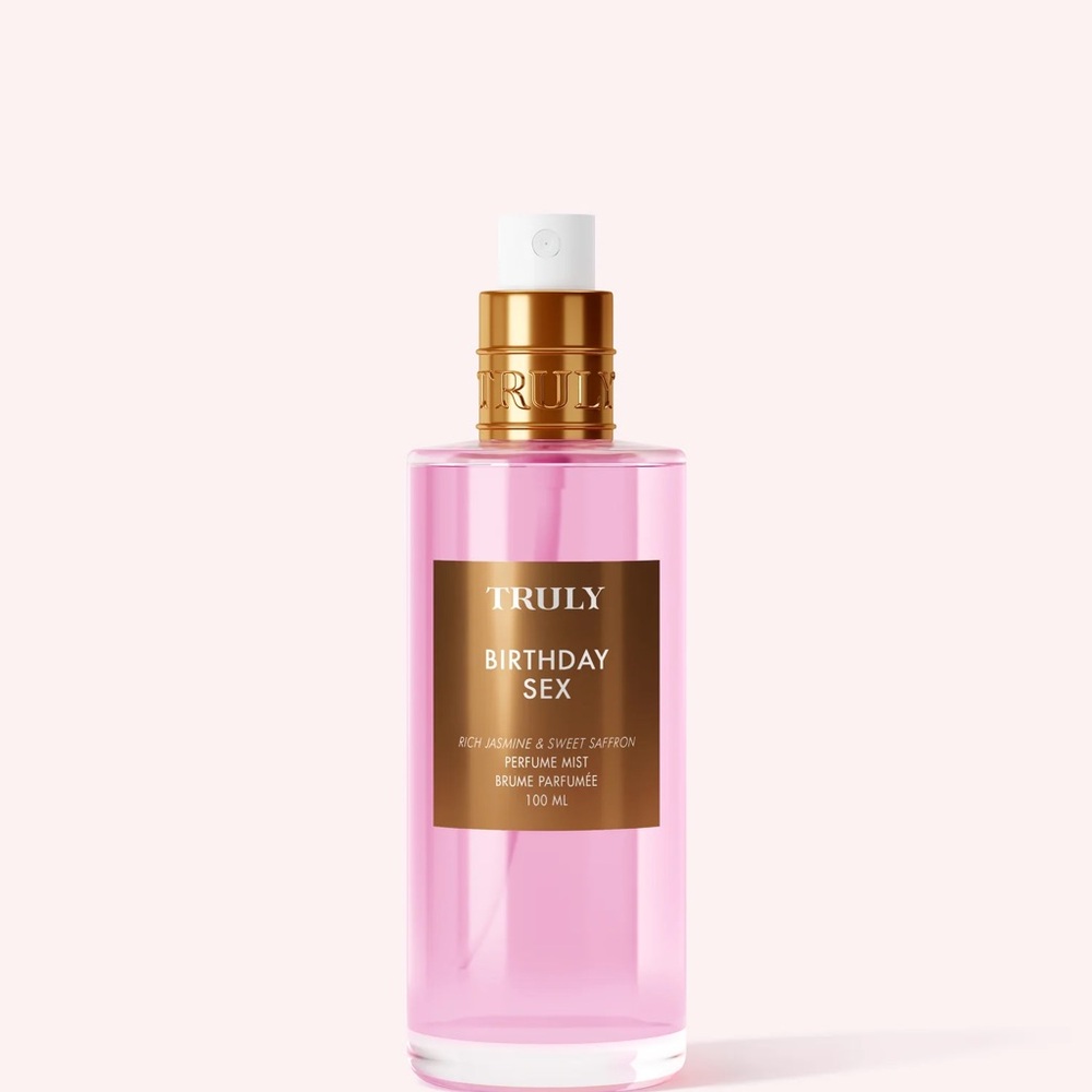 Truly Beauty Birthday Sex perfume mist 100 ml glass spray bottle